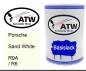 Preview: Porsche, Sand White, R9A / R6: 500ml Lackdose, von ATW Autoteile West.